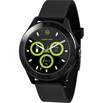 Harry Lime HA07-2002 Black Silicone Strap Watch - Unisex Harry Lime HA07-2002 Black Silicone Strap Watch - Unisex