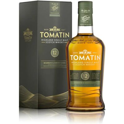 Tomatin 12 Jahre Highland Single Malt Scotch Whisky - Scotch Whisky Tomatin 12 Jahre Highland Single Malt Scotch Whisky - Scotch Whisky
