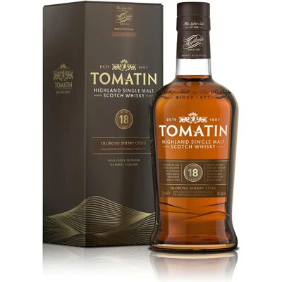 Tomatin 18 Jahre Highland Single Malt Scotch Whisky - Scotch Whisky Tomatin 18 Jahre Highland Single Malt Scotch Whisky - Scotch Whisky