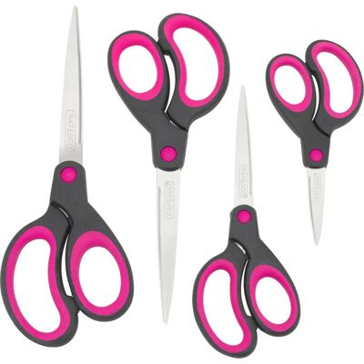 Forbici Rapesco 1575 Rosa con impugnatura morbida - Forbici Forbici Rapesco 1575 Rosa con impugnatura morbida - Forbici