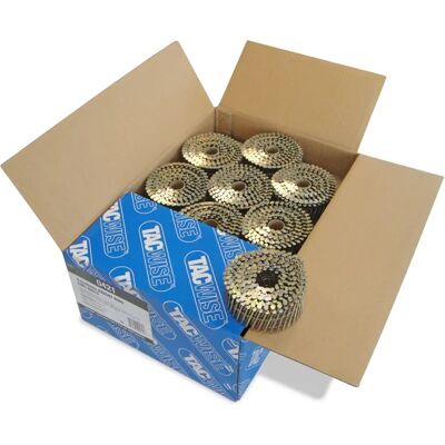 Tacwise 0421 2.5/45mm Bright Ring Coil Nails - Heavy Duty Tacwise 0421 2.5/45mm Bright Ring Coil Nails - Heavy Duty