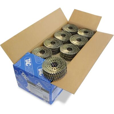 Tacwise 2.5/55mm Bright Ring Coil Nails - Nails Tacwise 2.5/55mm Bright Ring Coil Nails - Nails