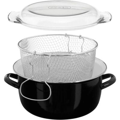 Premier Housewares Deep Fryer - Black Premier Housewares Deep Fryer - Black