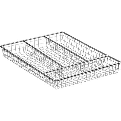 Premier Housewares Model Chrome Cutlery Tray - Cutlery Tray Premier Housewares Model Chrome Cutlery Tray - Cutlery Tray
