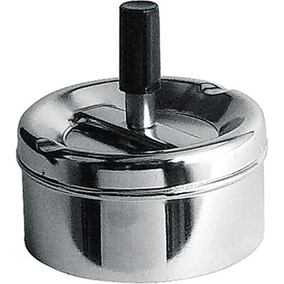Premier Housewares Effetto cromo Piccolo posacenere rotante Premier Housewares Effetto cromo Piccolo posacenere rotante