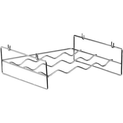Premier Housewares Chrome 4 Bottle Wine Rack - Support à vin Premier Housewares Chrome 4 Bottle Wine Rack - Support à vin