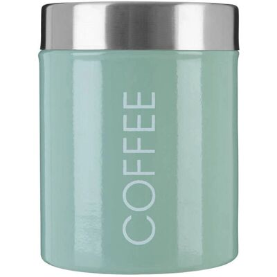 Premier Housewares 0507512 Récipient à café émaillé pistache - Coffee Canister Premier Housewares 0507512 Récipient à café émaillé pistache - Coffee Canister