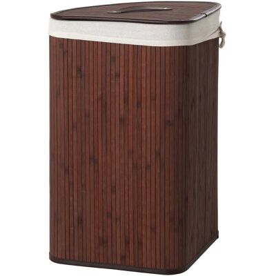 Premier Housewares Kankyo Dark Brown Corner Laundry Hamper - Laundry Hamper Premier Housewares Kankyo Dark Brown Corner Laundry Hamper - Laundry Hamper