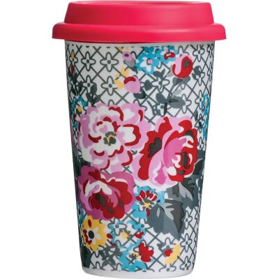 Premier Housewares Pippa Floral Travel Mug - Tasse de voyage Premier Housewares Pippa Floral Travel Mug - Tasse de voyage