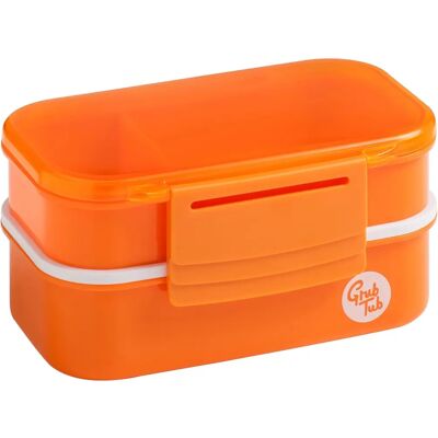 Premier Housewares Orange Lunch Box - Leak Proof Premier Housewares Orange Lunch Box - Leak Proof