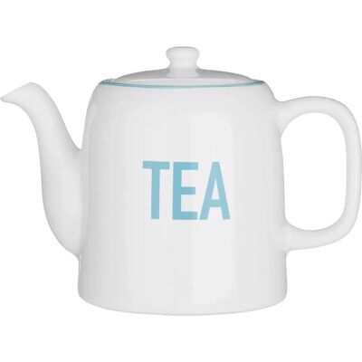 Premier Housewares Tetera de Diseño Elegante - Tradicional Blanca 1300 ML Premier Housewares Tetera de Diseño Elegante - Tradicional Blanca 1300 ML
