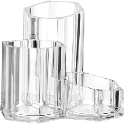 Organizer di cosmetici a 3 scomparti di Premier Housewares - Organizer di cosmetici Organizer di cosmetici a 3 scomparti di Premier Housewares - Organizer di cosmetici