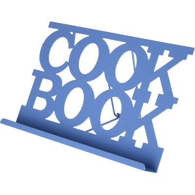 Premier Housewares Blue Enamel Cookbook Stand - Support de Recettes Premier Housewares Blue Enamel Cookbook Stand - Support de Recettes