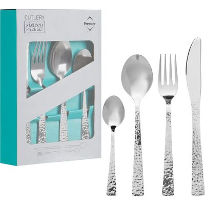 Premier Housewares Martello 16 Piece Cutlery Set - Cutlery Set Premier Housewares Martello 16 Piece Cutlery Set - Cutlery Set