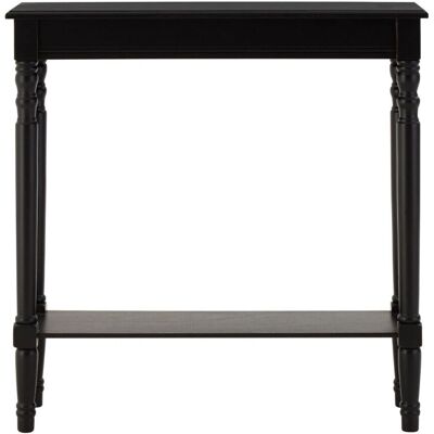 Premier Housewares Black Console Table - Hallway & Home Office Decor Premier Housewares Black Console Table - Hallway & Home Office Decor