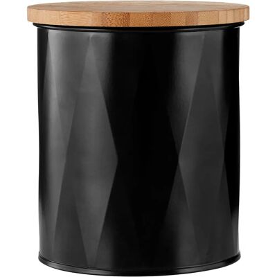 Premier Housewares Rhombus Storage Canister - Small, Black Premier Housewares Rhombus Storage Canister - Small, Black