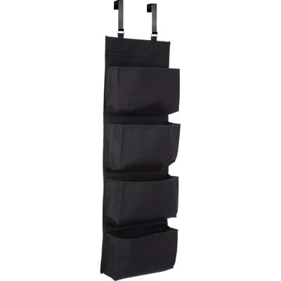 Premier Housewares Black Over Door Hanging Organiser - Organizer Premier Housewares Black Over Door Hanging Organiser - Organizer