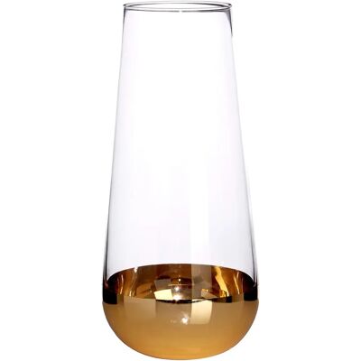 Premier Housewares Horizon Vase - Gold Premier Housewares Horizon Vase - Gold