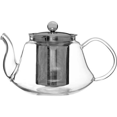 Premier Housewares Teiera in Vetro di Borosilicato 800Ml - Teiera Premier Housewares Teiera in Vetro di Borosilicato 800Ml - Teiera