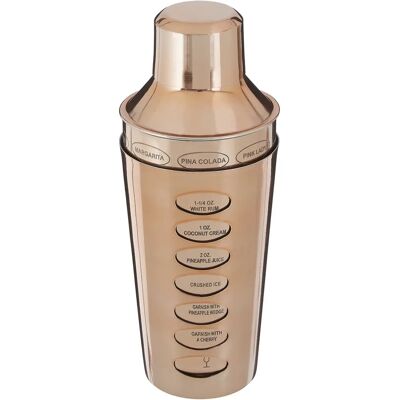 Premier Housewares Receta Rose Gold Coctelera - Coctelera Premier Housewares Receta Rose Gold Coctelera - Coctelera
