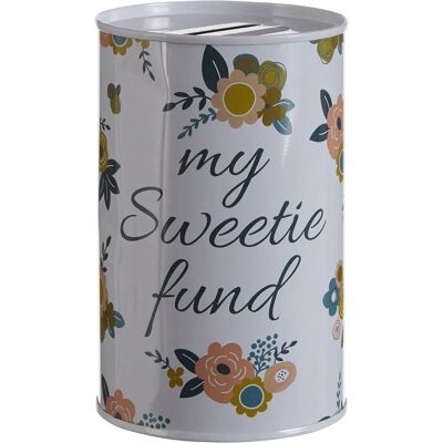 Premier Housewares Alicia Boîte à Argent - Blanc - Money Tin Premier Housewares Alicia Boîte à Argent - Blanc - Money Tin