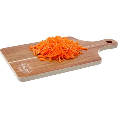 Premier Housewares White Acacia Wood Chopping & Serving Board - Chopping Board Premier Housewares White Acacia Wood Chopping & Serving Board - Chopping Board