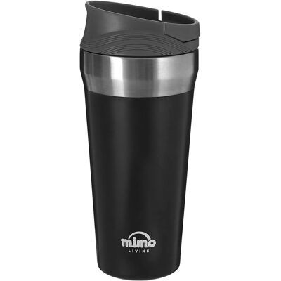 Taza de Viaje Gris de Premier Housewares - A prueba de fugas, Aislada, Reutilizable - Taza de Viaje Taza de Viaje Gris de Premier Housewares - A prueba de fugas, Aislada, Reutilizable - Taza de Viaje