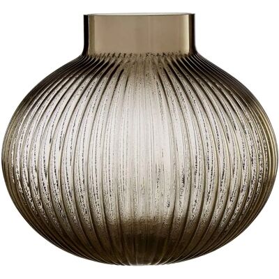 Premier Housewares Large Nullah Glass Vase - Glass Vase Premier Housewares Large Nullah Glass Vase - Glass Vase