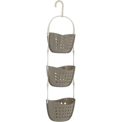 Premier Housewares Caddy de Ducha de 3 Niveles - Gris Premier Housewares Caddy de Ducha de 3 Niveles - Gris