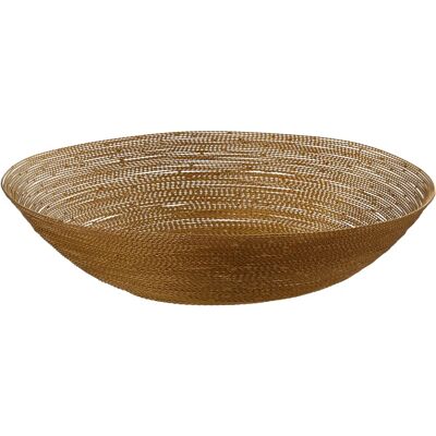 Premier Housewares - Hege Brass Wire - 5cm - Decorative bowl Premier Housewares - Hege Brass Wire - 5cm - Decorative bowl