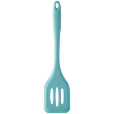 Premier Housewares Espátula Ranurada de Silicona Verde Claro - Utensilio de Cocina Premier Housewares Espátula Ranurada de Silicona Verde Claro - Utensilio de Cocina
