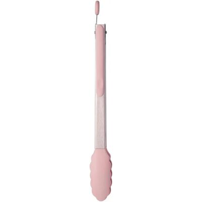 Pinzas de silicona Zing de Premier Housewares - Rosa Claro - Pinzas de Cocina Pinzas de silicona Zing de Premier Housewares - Rosa Claro - Pinzas de Cocina