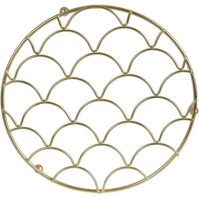 Premier Housewares Vertex Deco Trivet Gold - Kitchen Accessory Premier Housewares Vertex Deco Trivet Gold - Kitchen Accessory