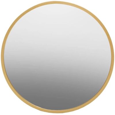 Premier Housewares Saska Gold Finish Wall Mirror - Wall Mirror Premier Housewares Saska Gold Finish Wall Mirror - Wall Mirror