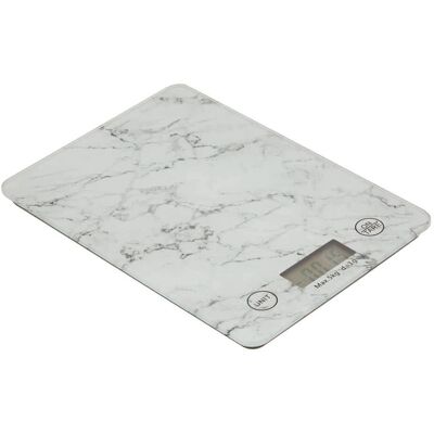 Premier Housewares Palmas - 5Kg - Rectangular Marble Effect Kitchen Scale Premier Housewares Palmas - 5Kg - Rectangular Marble Effect Kitchen Scale