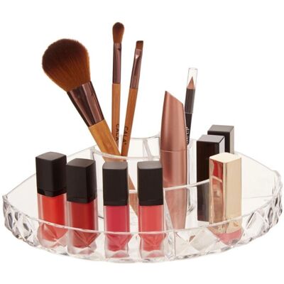 Premier Housewares Clear Diamond Cosmetic Organizer - Cosmetic Organizer Premier Housewares Clear Diamond Cosmetic Organizer - Cosmetic Organizer