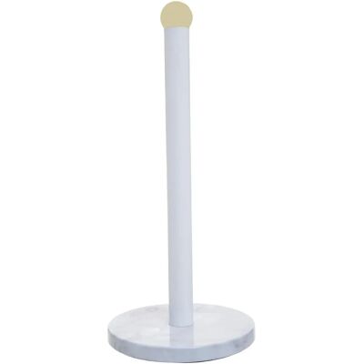 Premier Housewares White Marble Kitchen Roll Holder - Kitchen Roll Holder Premier Housewares White Marble Kitchen Roll Holder - Kitchen Roll Holder