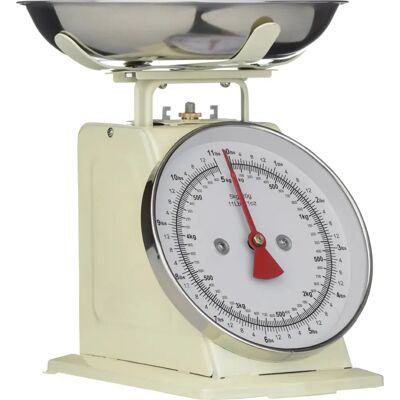 Premier Housewares Cream Standing Kitchen Scale Premier Housewares Cream Standing Kitchen Scale