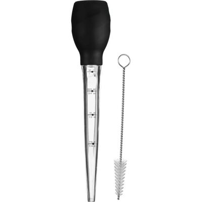 Premier Housewares Zing Silicone Baster - Black - Meat Basting Tool Premier Housewares Zing Silicone Baster - Black - Meat Basting Tool