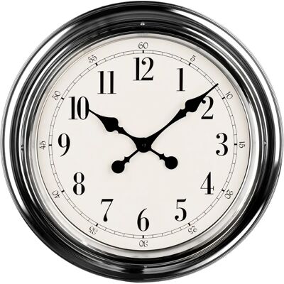 Orologio da Parete Premier Housewares - Cromo Orologio da Parete Premier Housewares - Cromo