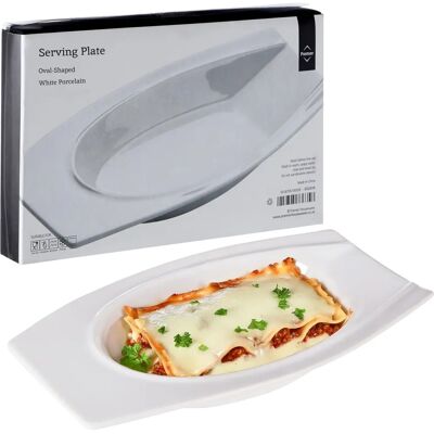 Premier Housewares Ciotola in Porcellana Bianca - Ciotola da servizio Premier Housewares Ciotola in Porcellana Bianca - Ciotola da servizio