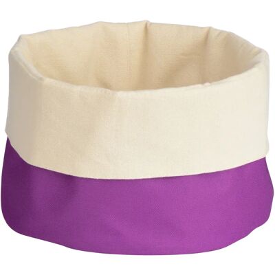 Premier Housewares Cestino del Pane - Viola/Crema - Bread Basket Premier Housewares Cestino del Pane - Viola/Crema - Bread Basket