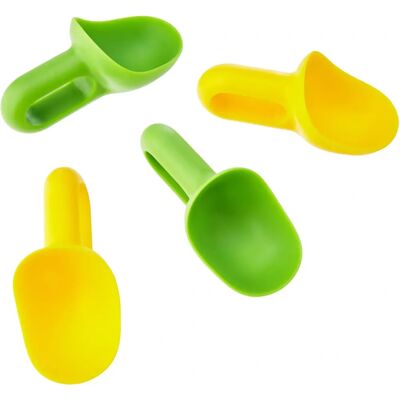 Premier Housewares Set of 4 Mini Scoops - Kitchen Scoops, Dessert Table Premier Housewares Set of 4 Mini Scoops - Kitchen Scoops, Dessert Table