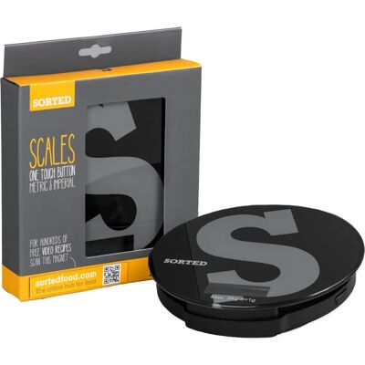 Premier Housewares Black Glass Digital Kitchen Scale - 2kg Premier Housewares Black Glass Digital Kitchen Scale - 2kg