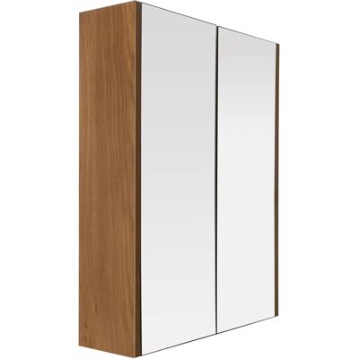 Premier Housewares 2 Door Oak Effect Wall Cabinet - Wall Cabinet Premier Housewares 2 Door Oak Effect Wall Cabinet - Wall Cabinet