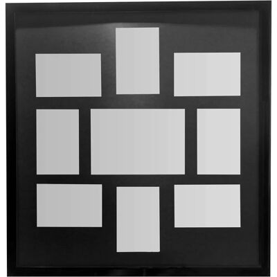 Premier Housewares Black 9 Photo Multi Photo Frame - Photo Frame Premier Housewares Black 9 Photo Multi Photo Frame - Photo Frame