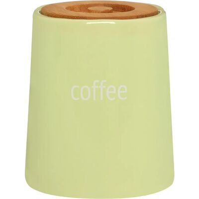 Premier Housewares Fletcher Bote de café de cerámica verde - Bote de café Premier Housewares Fletcher Bote de café de cerámica verde - Bote de café