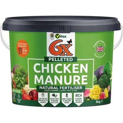 Vitax Model Pelleted Chicken Manure - Fertiliser Vitax Model Pelleted Chicken Manure - Fertiliser