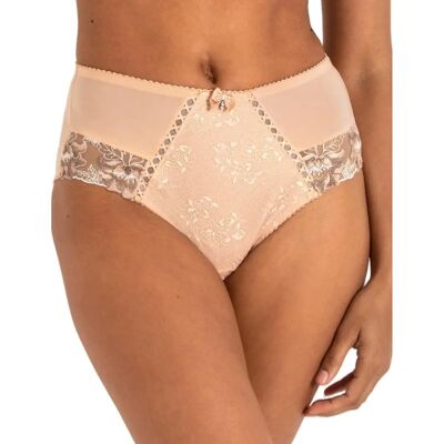 Pour Moi Sofia Deep Lace Brief - Beige - Size 18 UK Pour Moi Sofia Deep Lace Brief - Beige - Size 18 UK