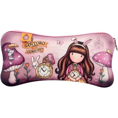 Trousse d'écolier Gorjuss Just One Second Saumon - 22x11.3x1cm - Publicité Trousse d'écolier Gorjuss Just One Second Saumon - 22x11.3x1cm - Publicité